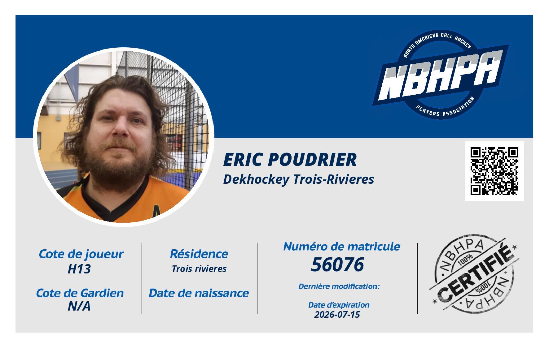 Eric Poudrier