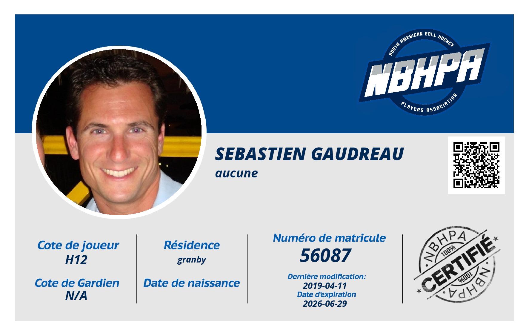 sebastien gaudreau
