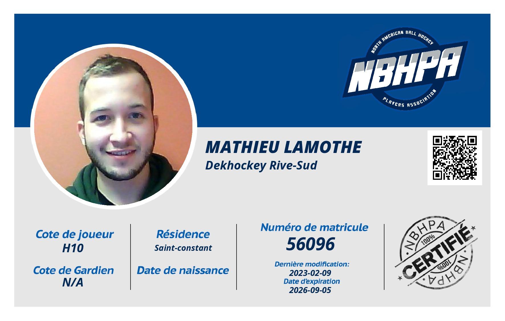 Mathieu Lamothe