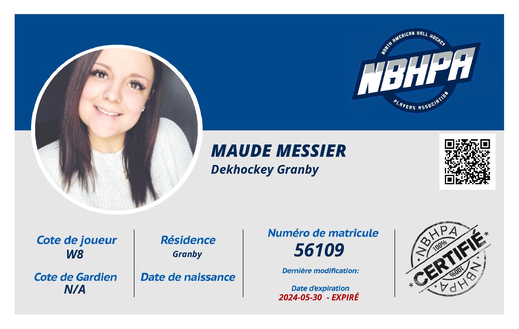 Maude Messier
