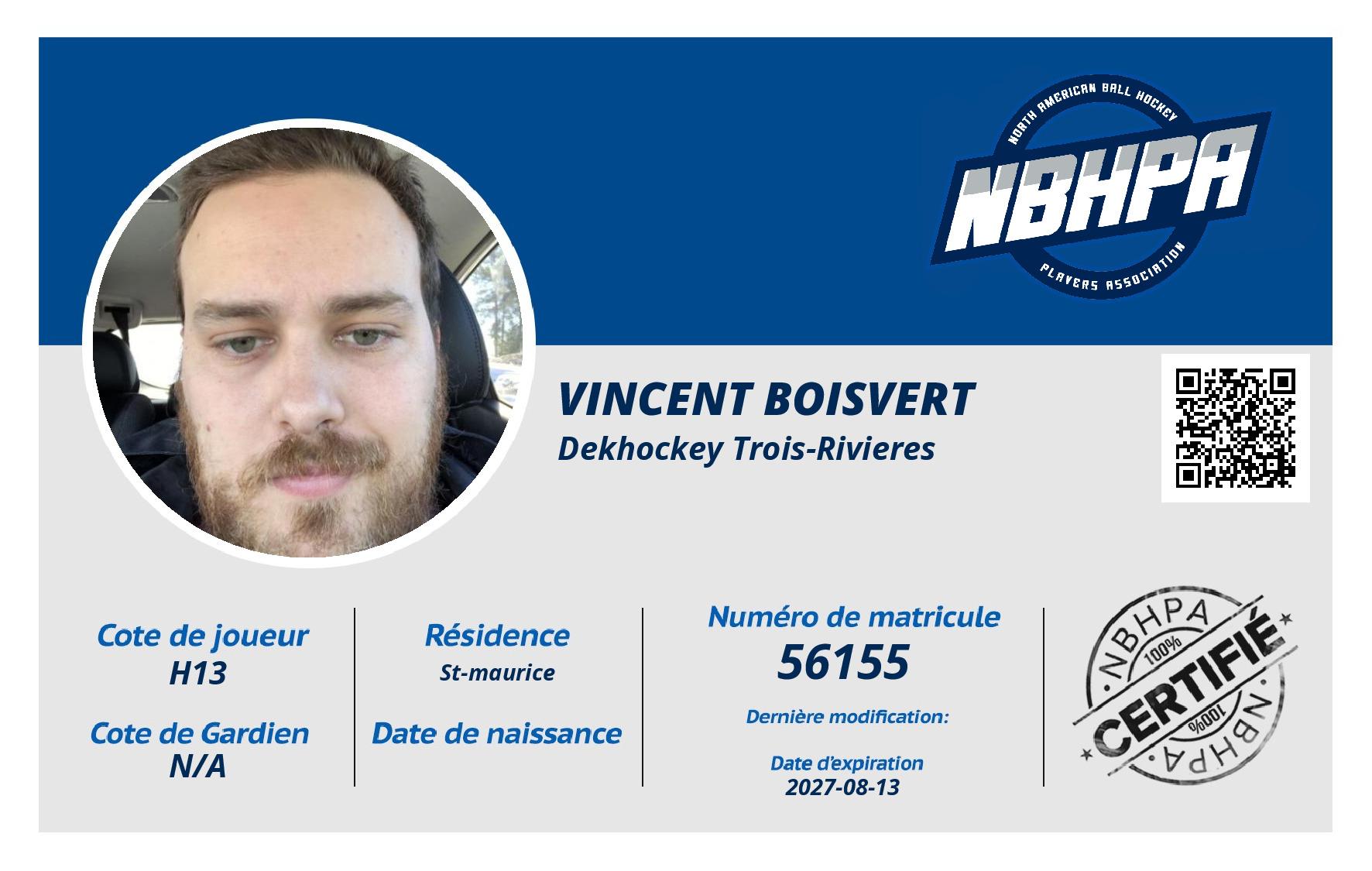 Vincent Boisvert