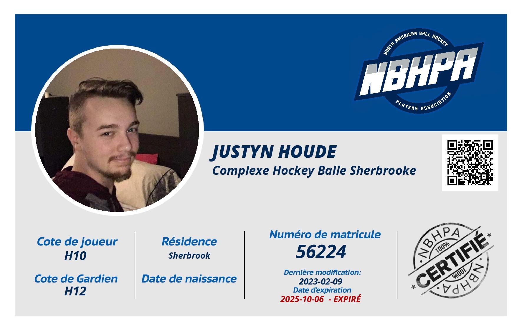 Justyn Houde