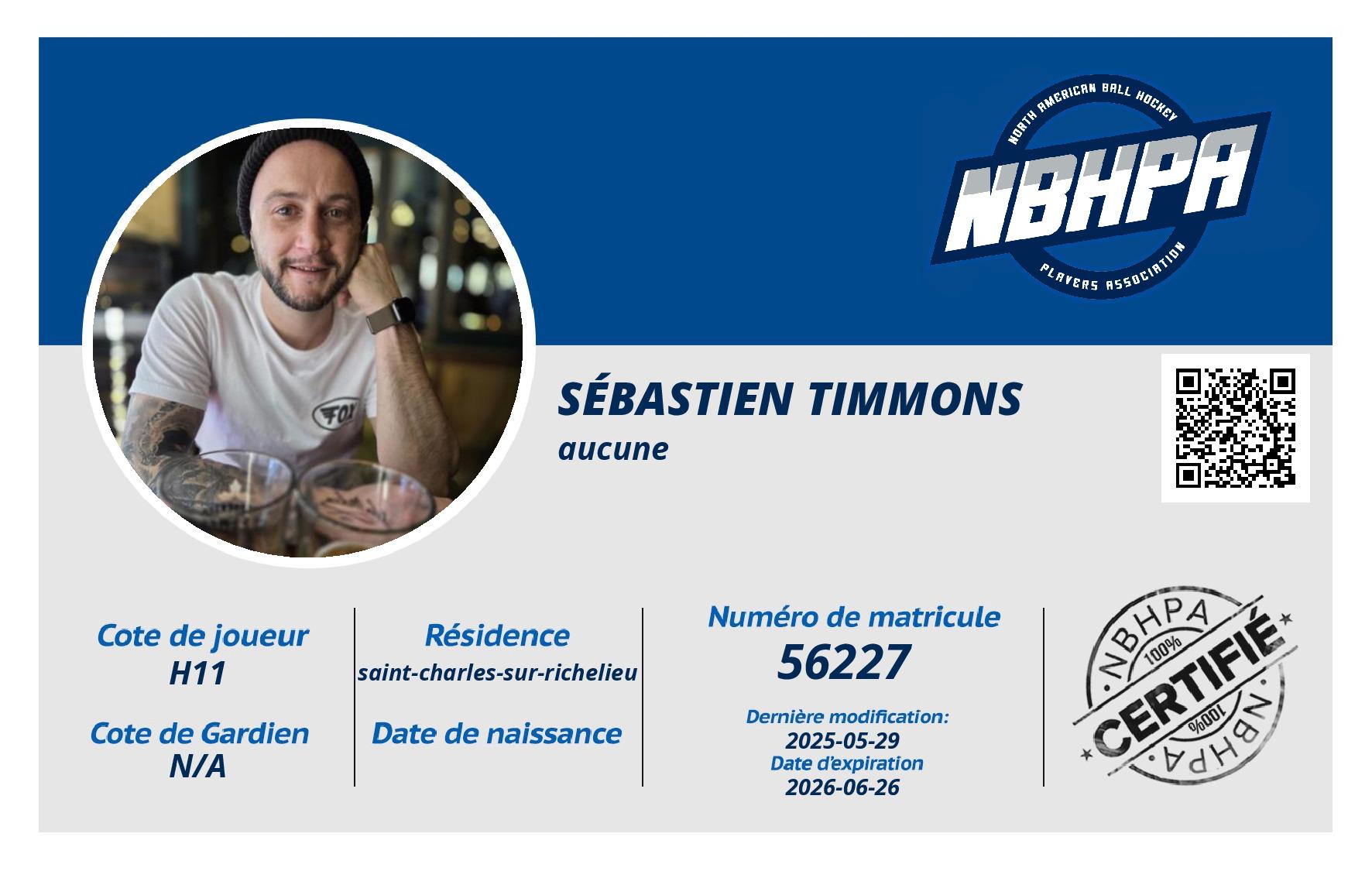 Sébastien Timmons