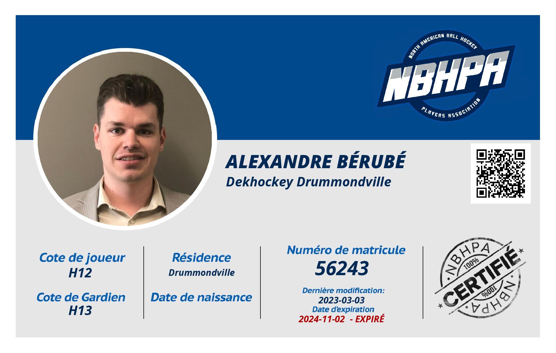Alexandre Bérubé