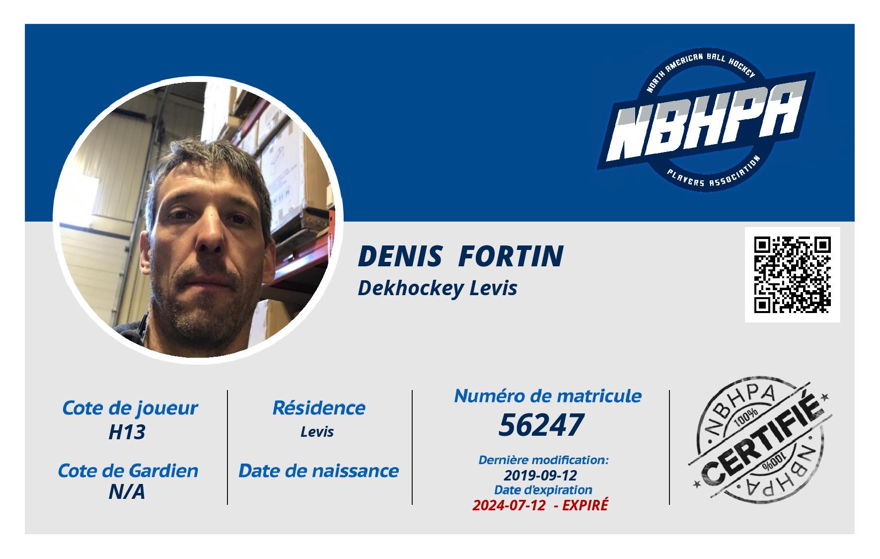 Denis  Fortin