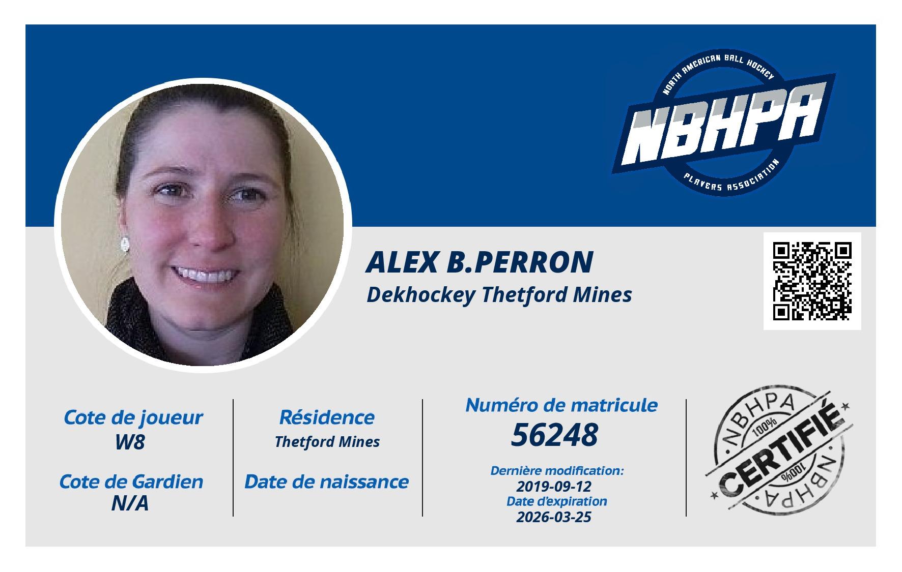 Alex B.Perron