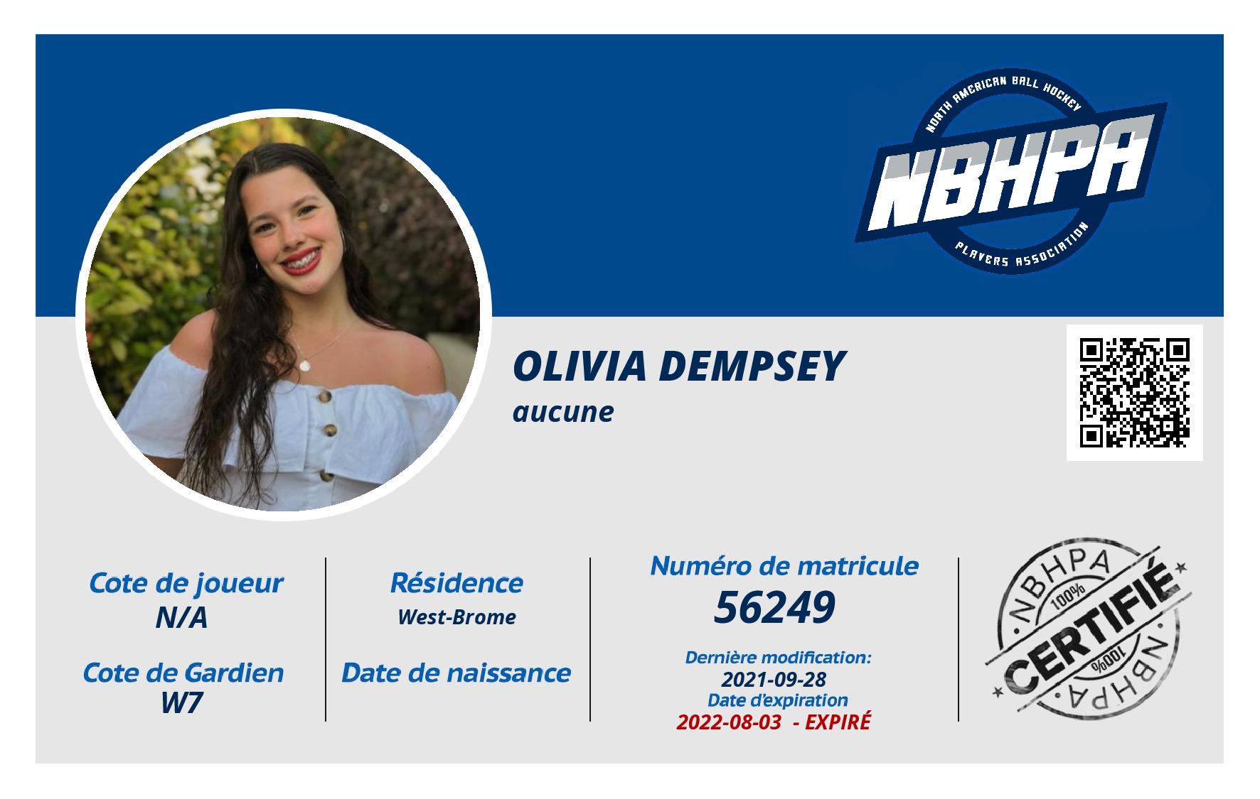 Olivia Dempsey