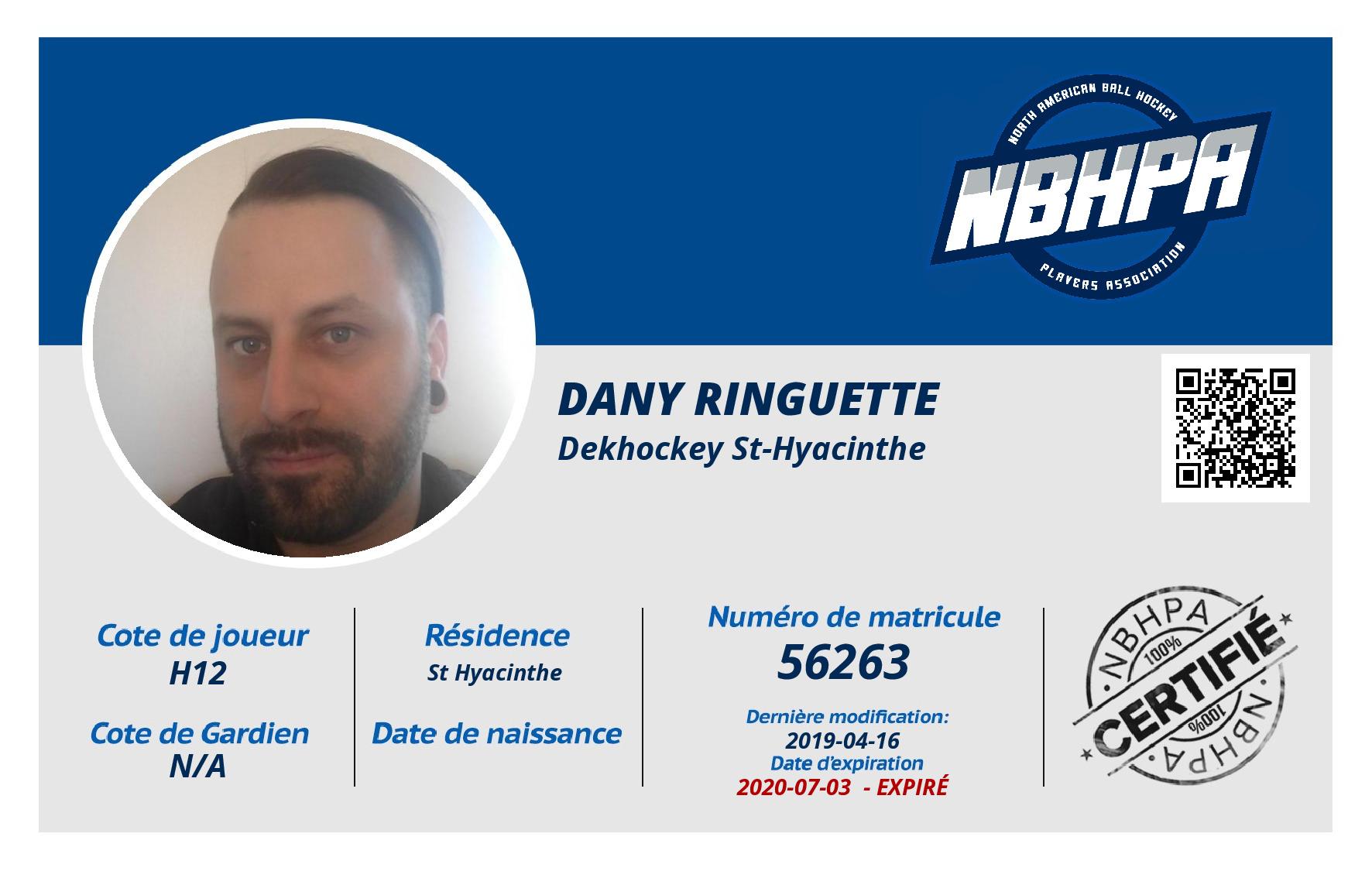 Dany Ringuette