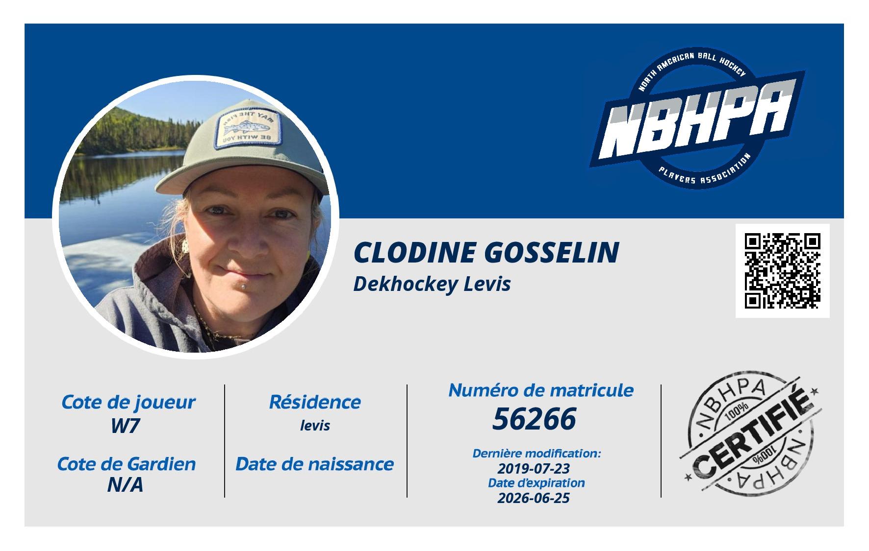 Clodine Gosselin