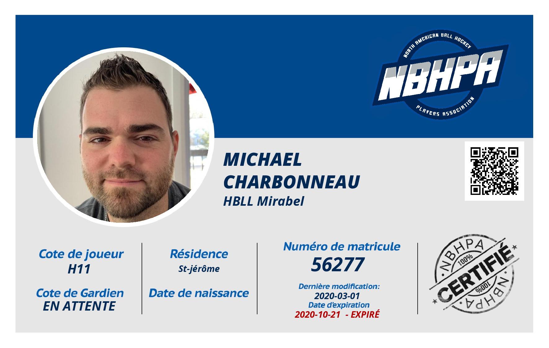 Michael  Charbonneau 