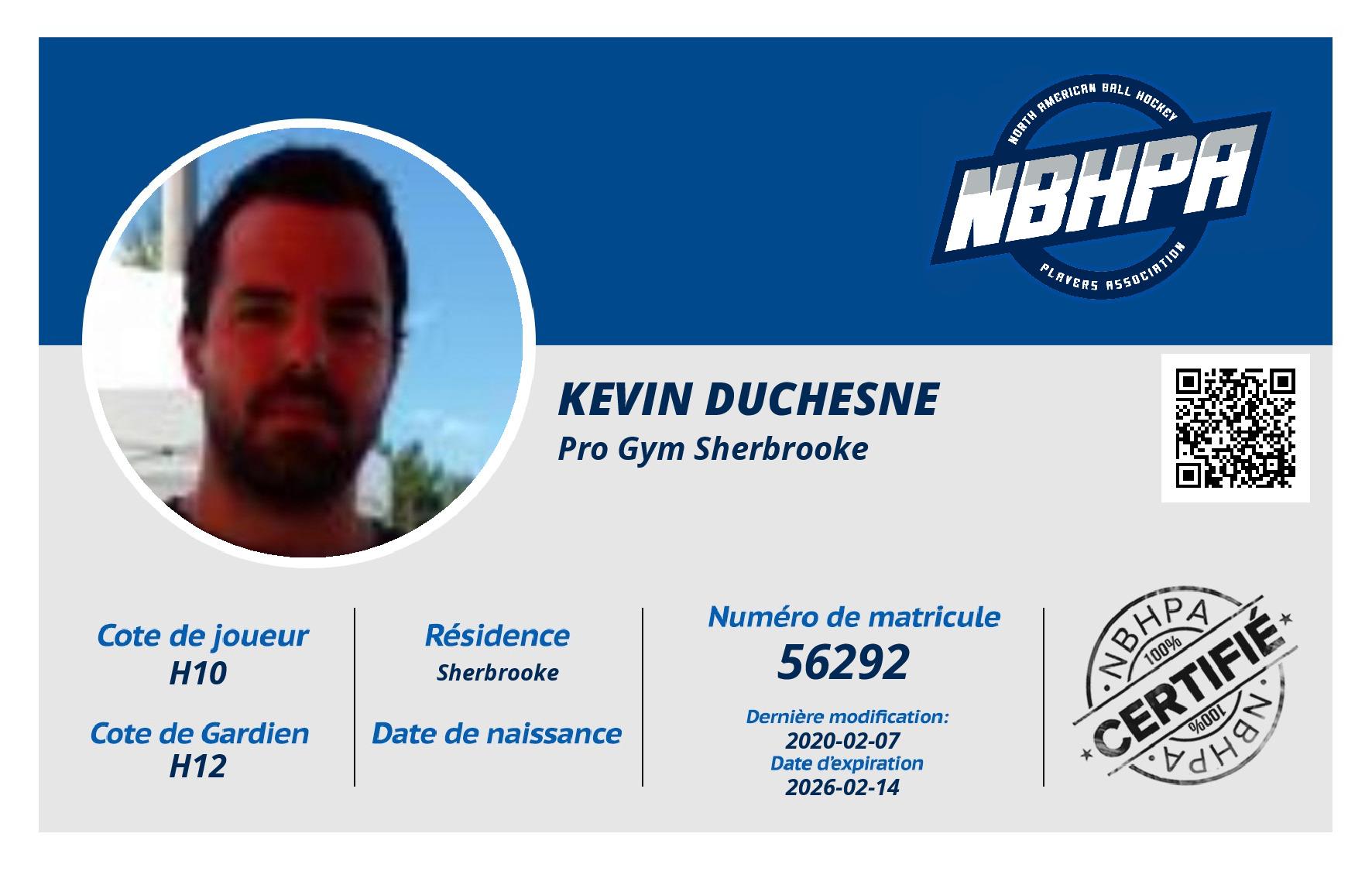 Kevin Duchesne