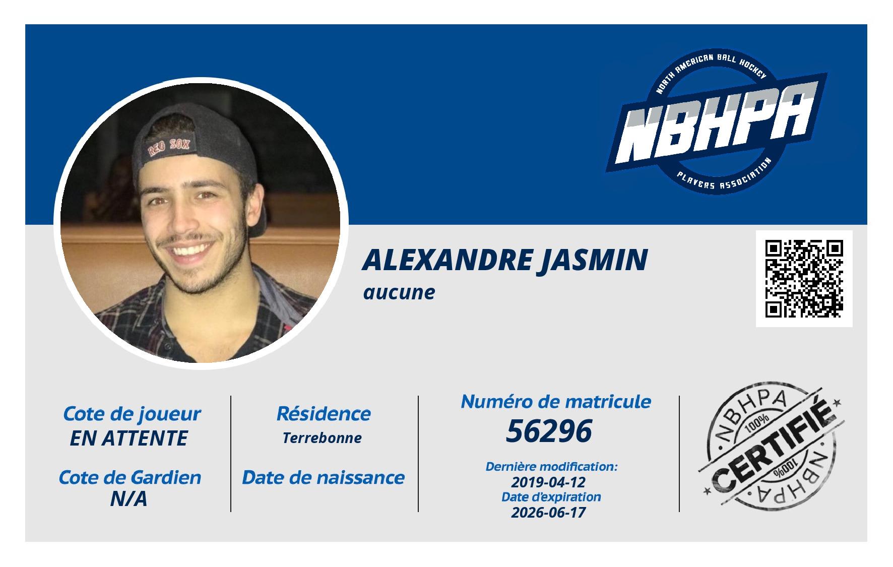Alexandre Jasmin