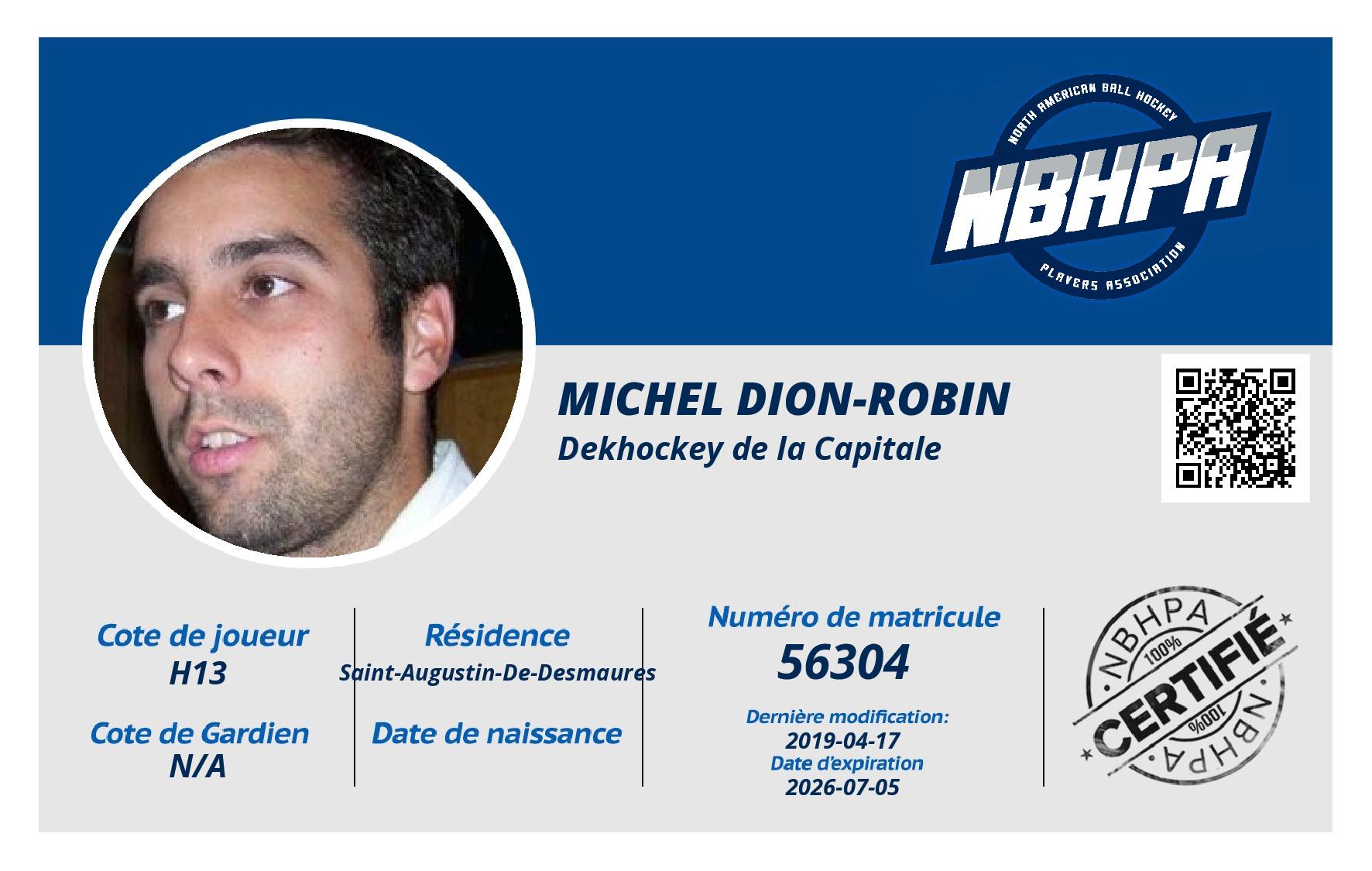 Michel Dion-Robin