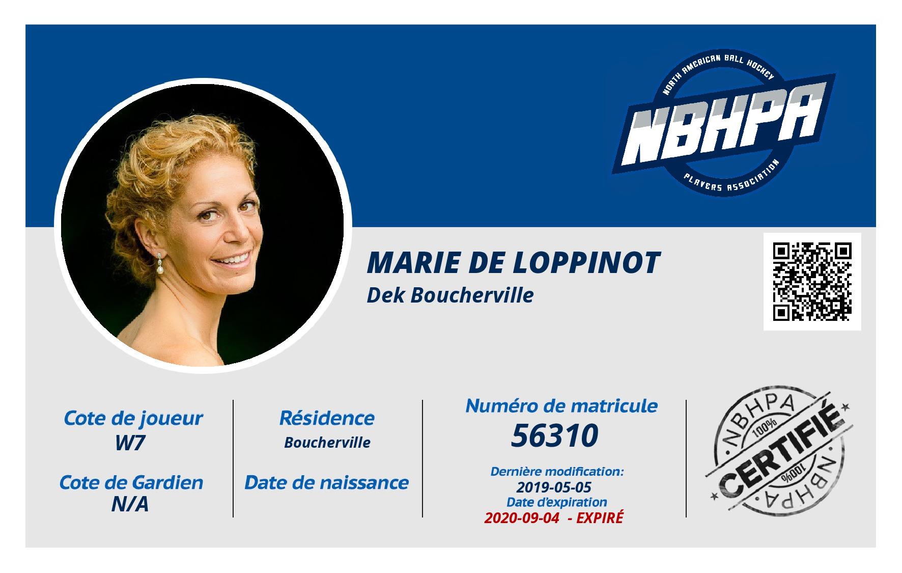 Marie de Loppinot