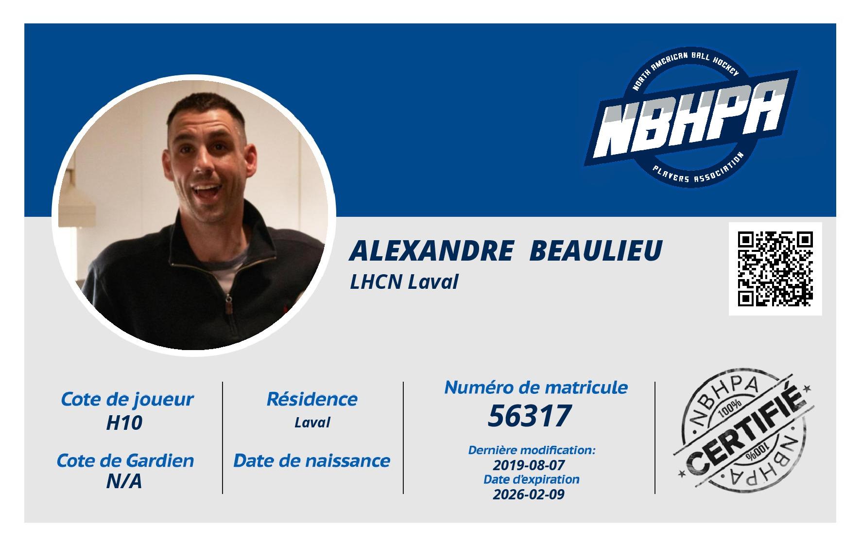 Alexandre  Beaulieu 