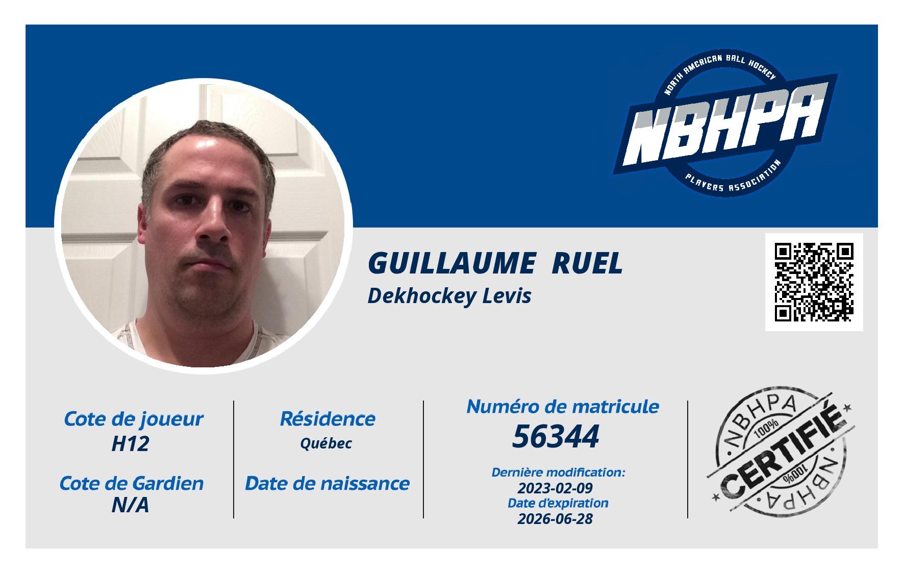 Guillaume  Ruel 