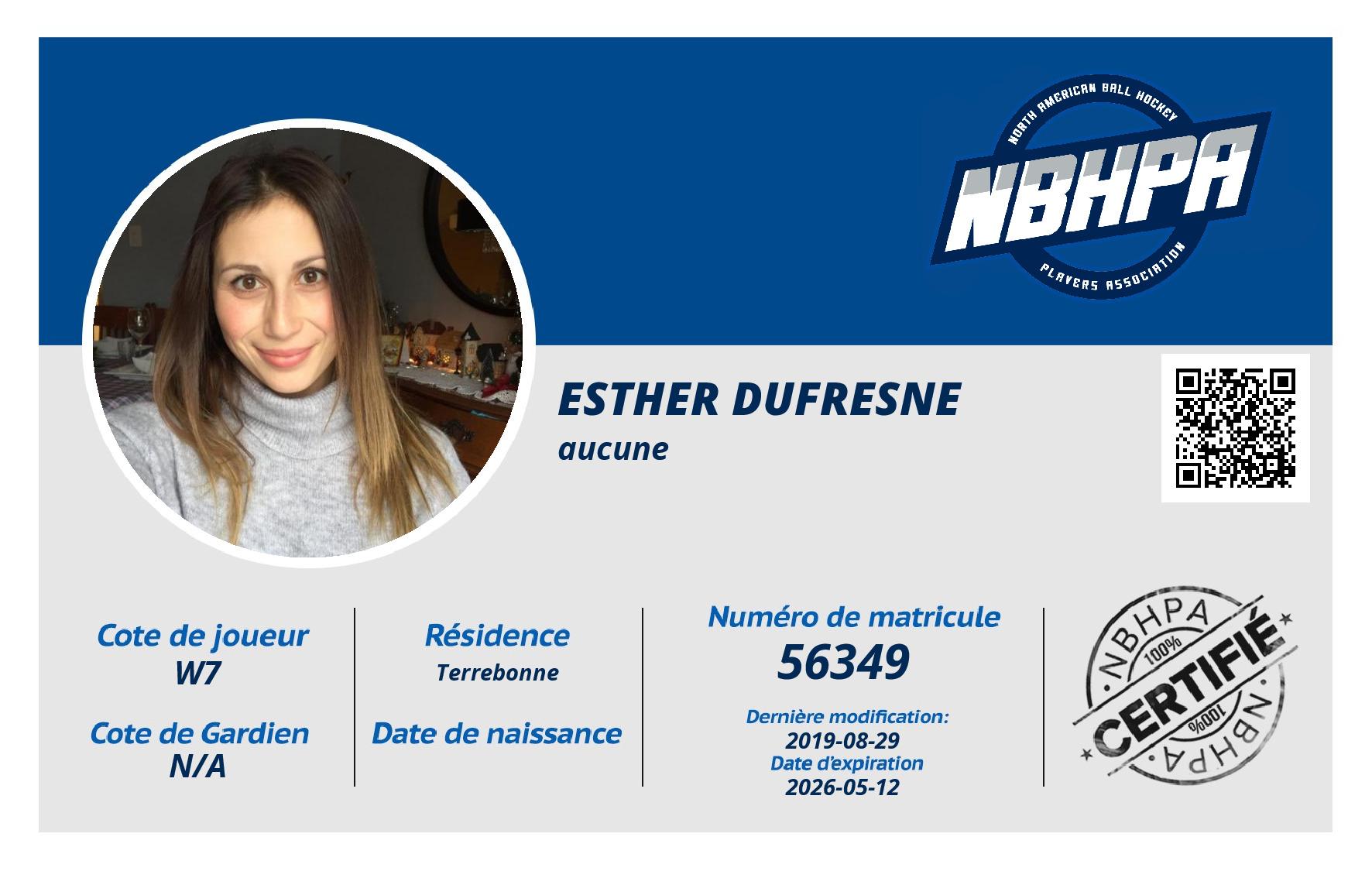 Esther Dufresne 