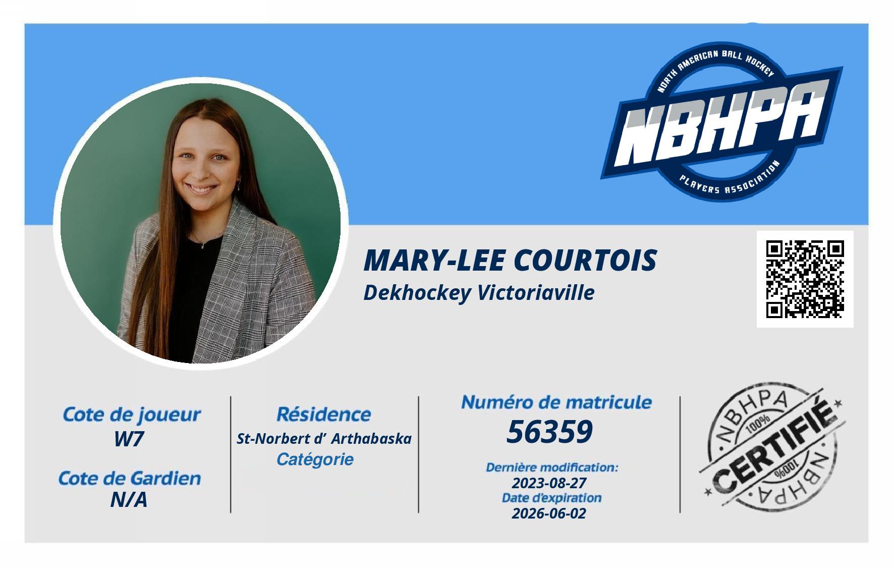 Mary-Lee Courtois