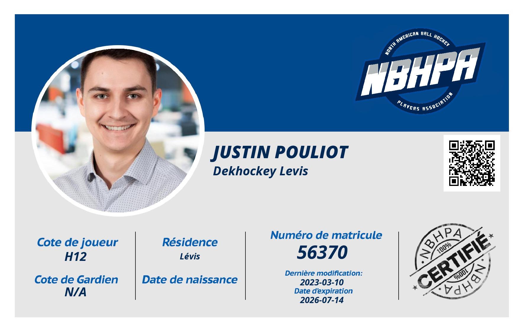 Justin Pouliot