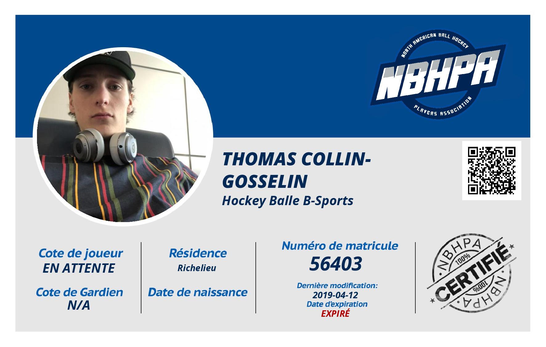 Thomas Collin-Gosselin