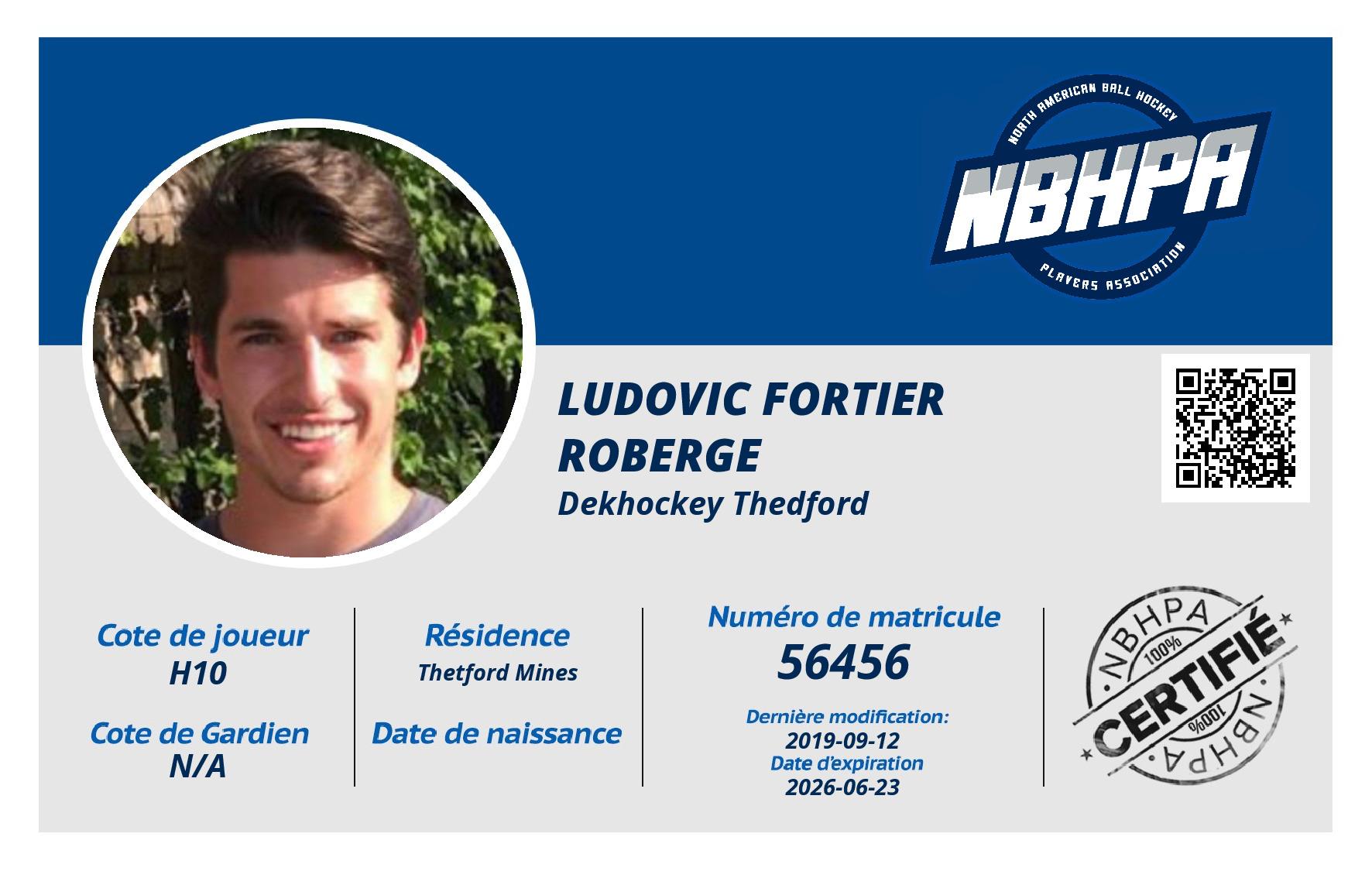Ludovic Fortier Roberge