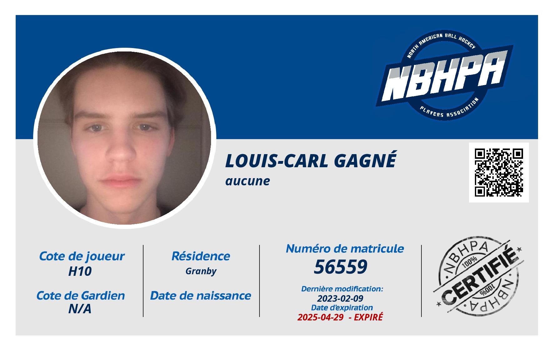 Louis-carl Gagné