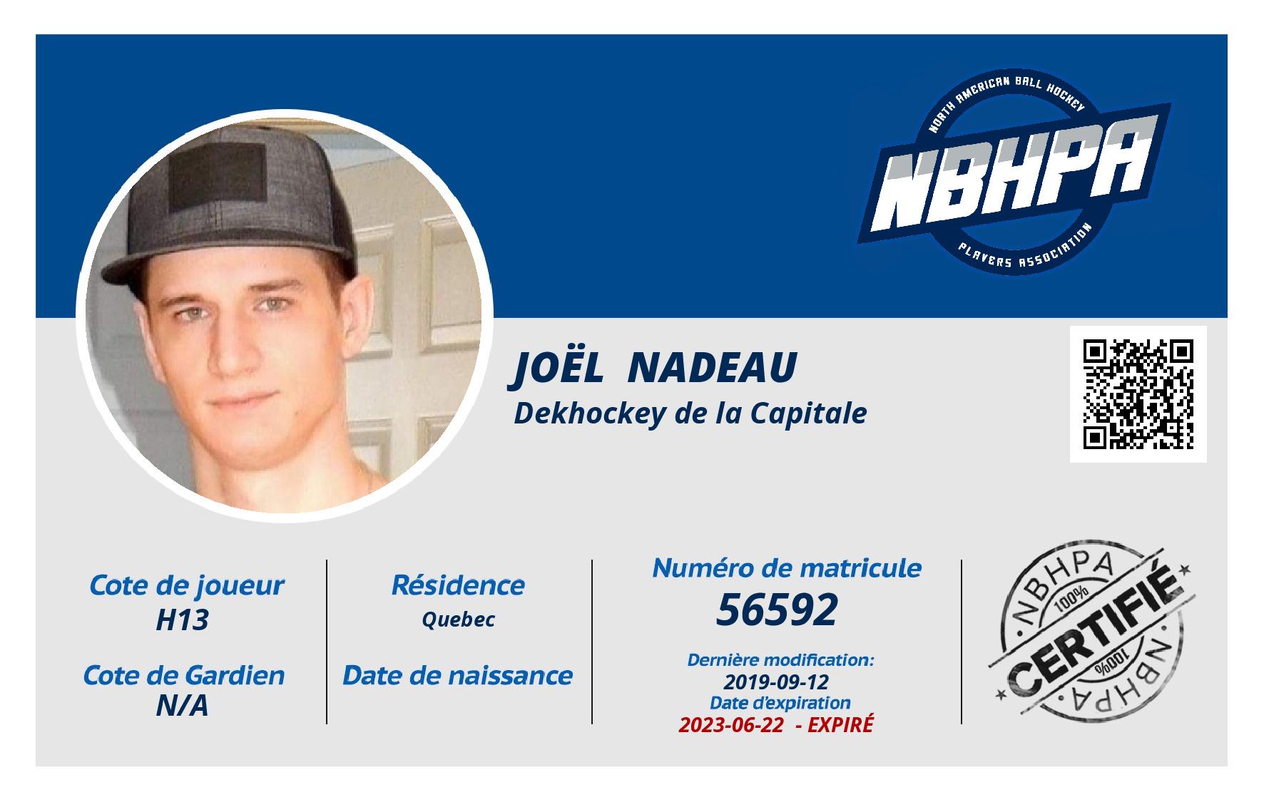 Joël  Nadeau