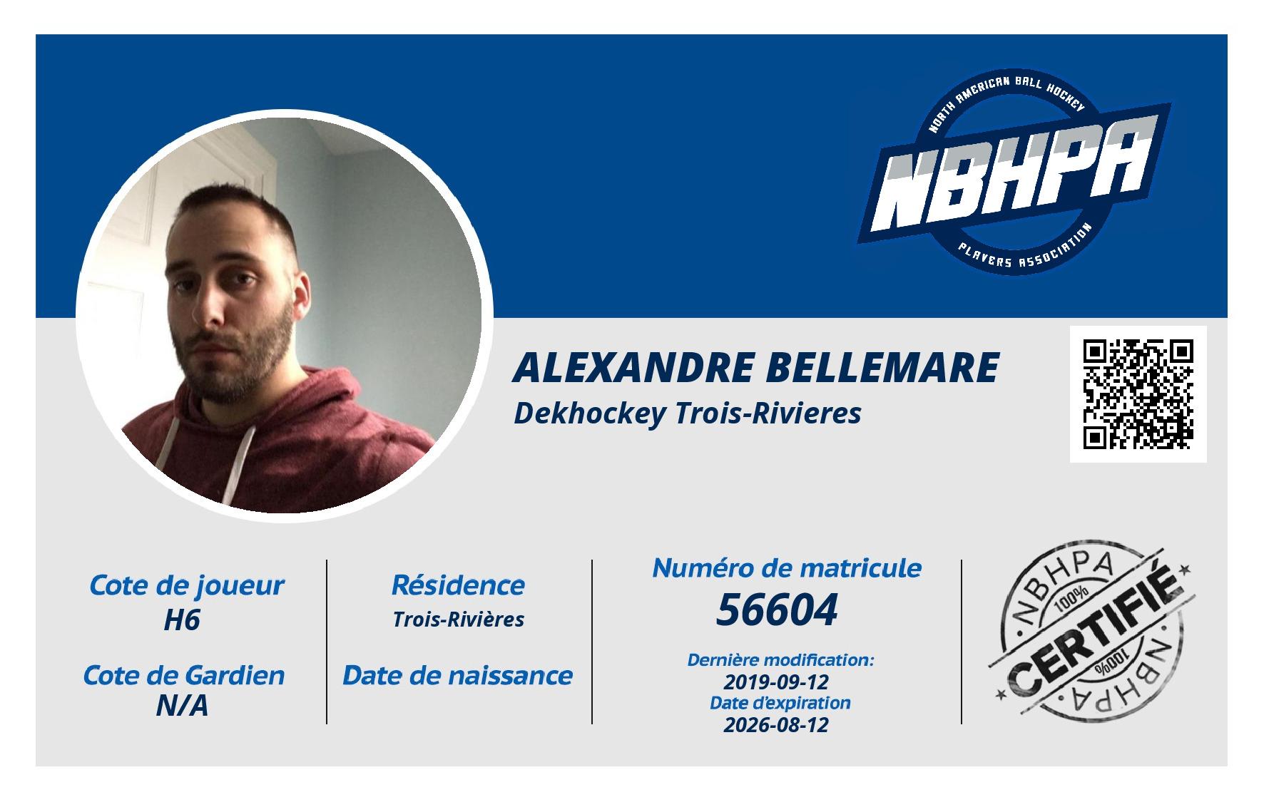 Alexandre Bellemare