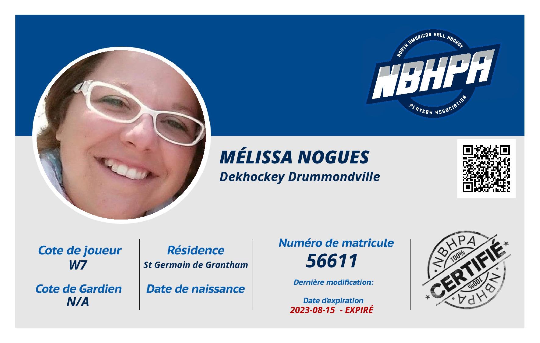 Mélissa Nogues