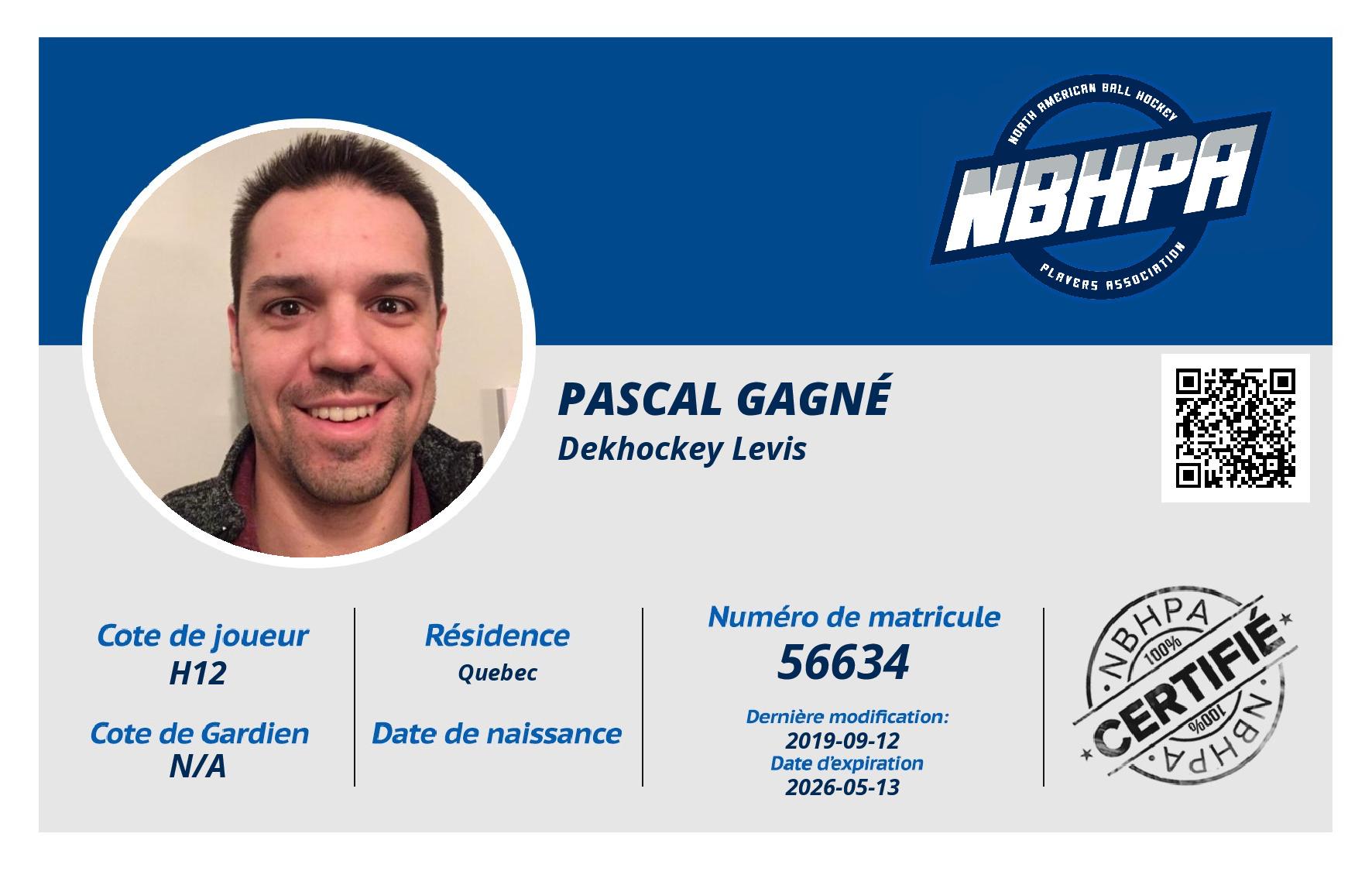 Pascal Gagné