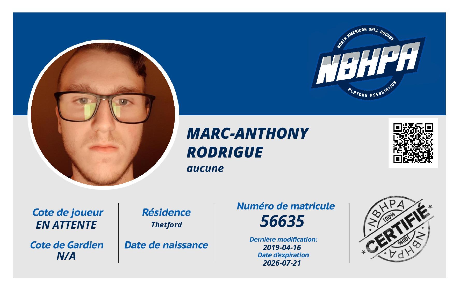 Marc-anthony Rodrigue
