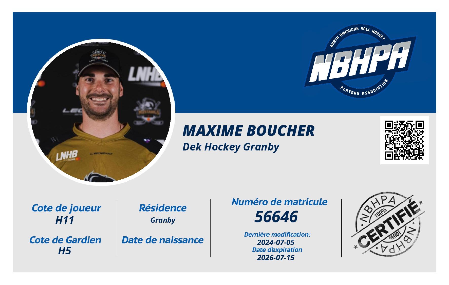 Maxime Boucher