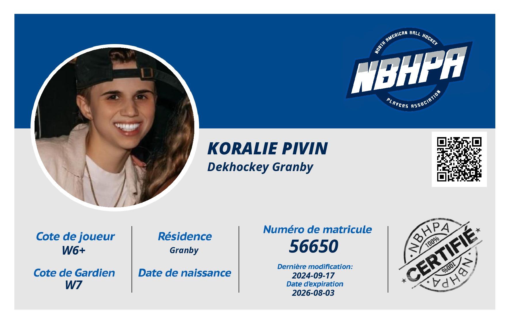 Koralie Pivin