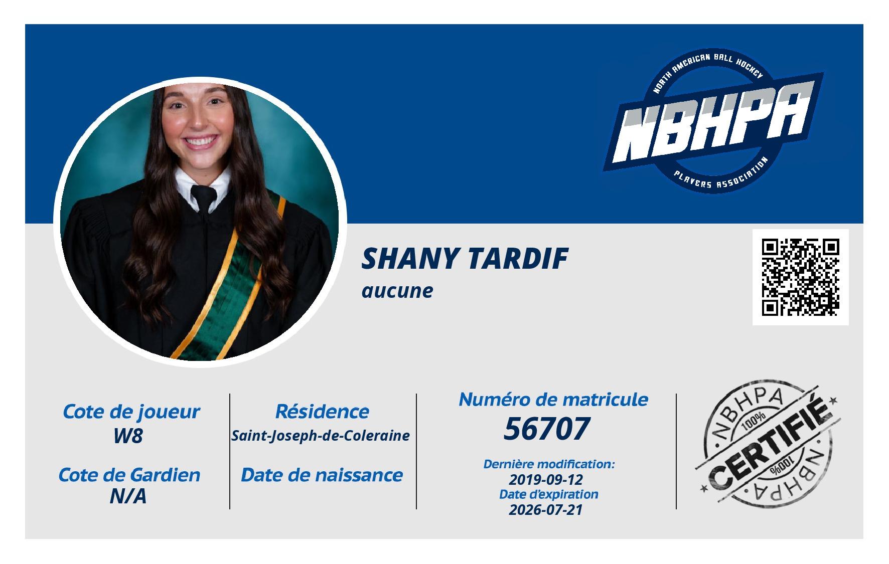 Shany Tardif