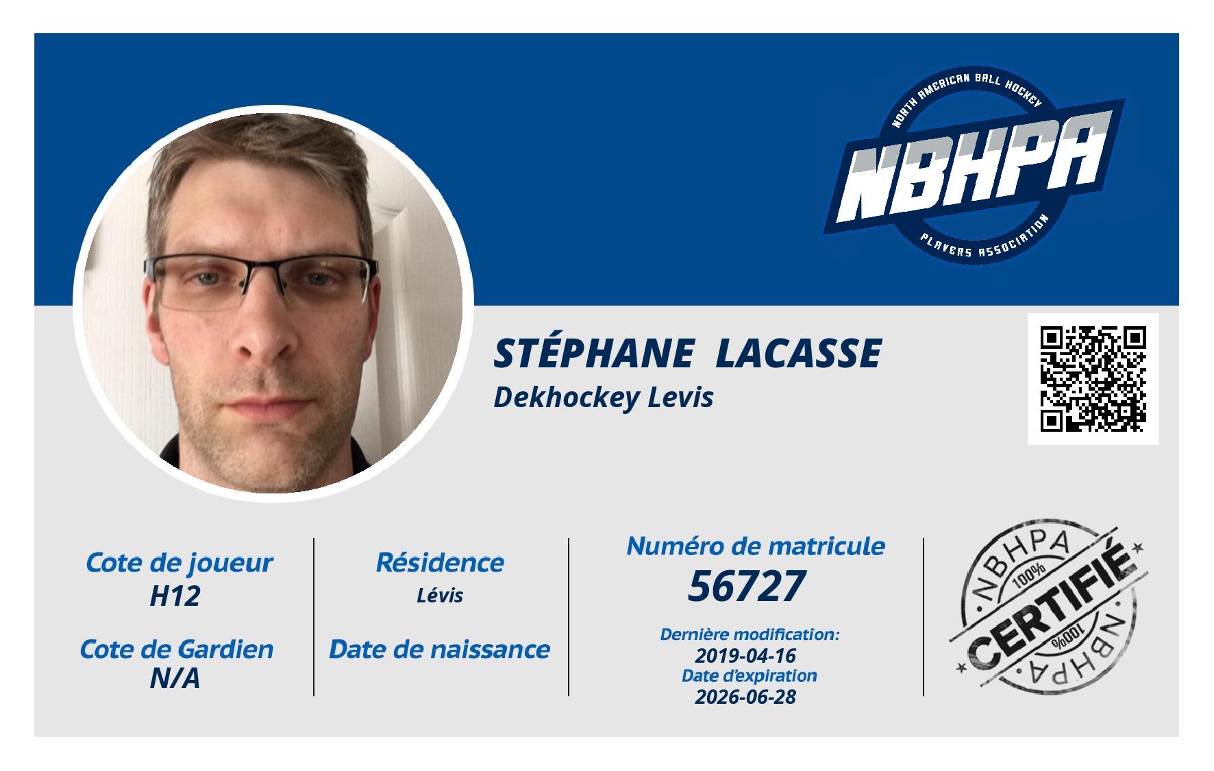 Stéphane  Lacasse 
