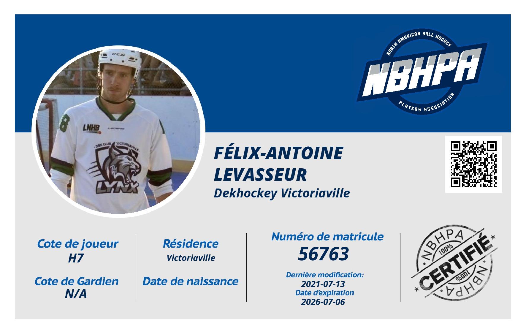 Félix-Antoine Levasseur