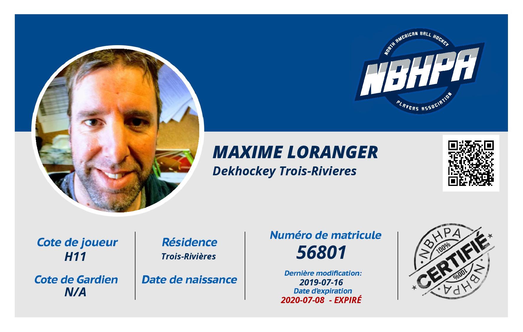 Maxime Loranger