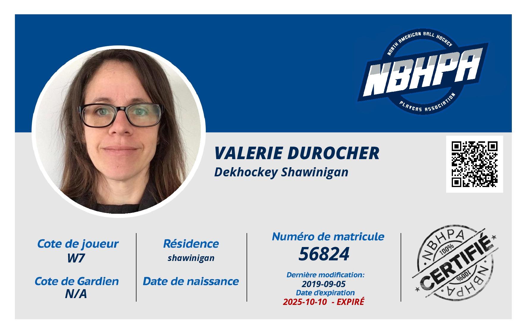 Valerie Durocher