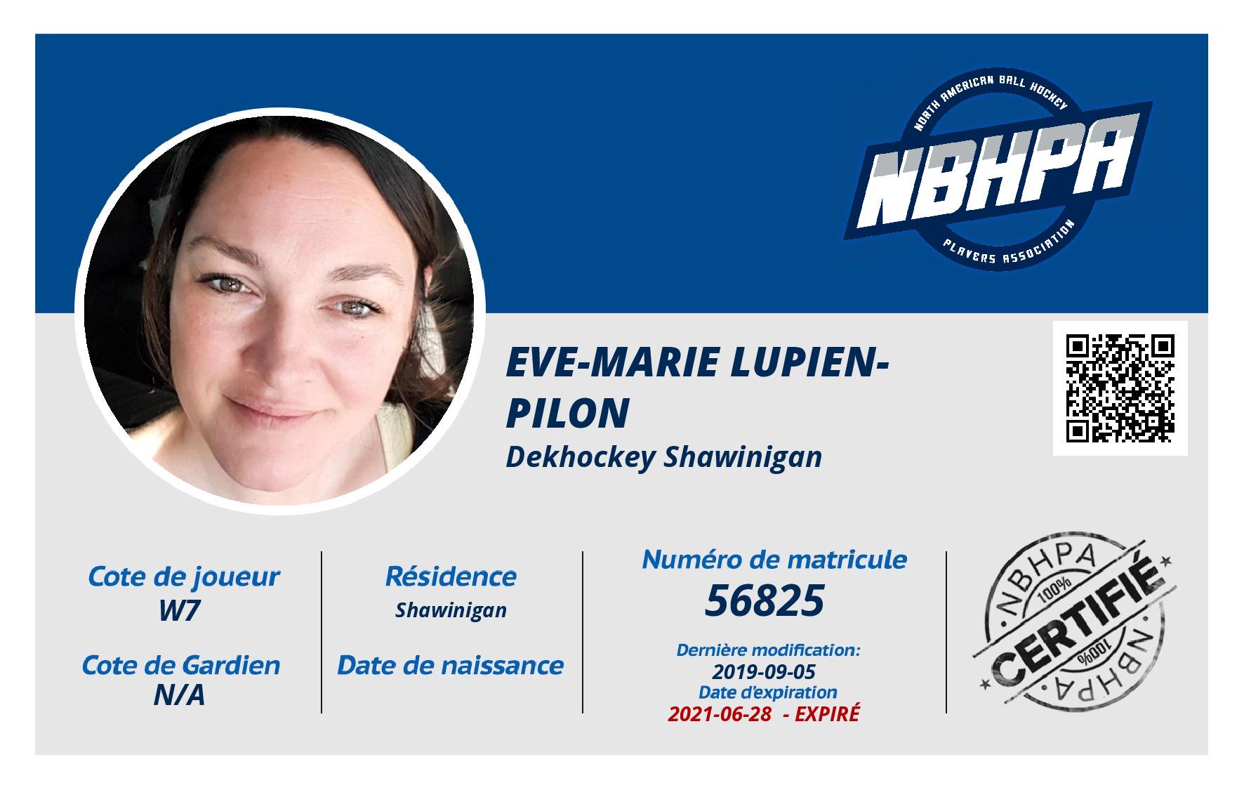 Eve-Marie Lupien-Pilon