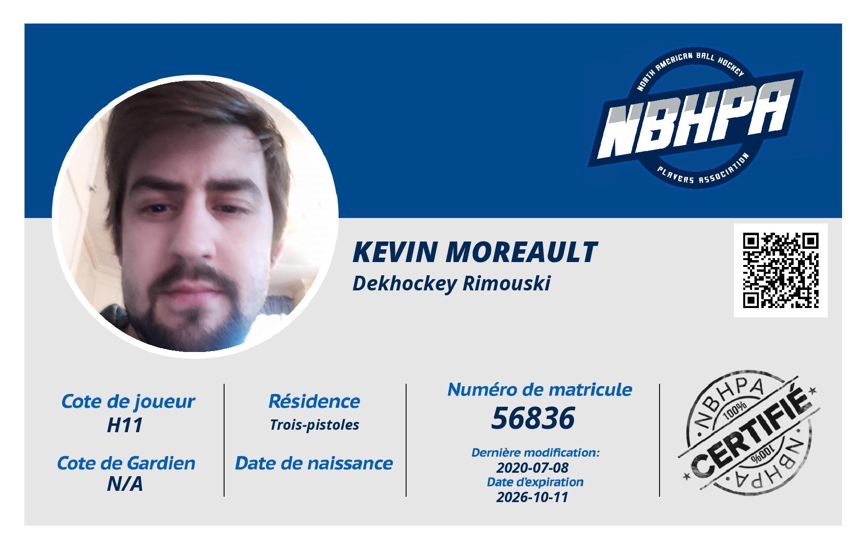 Kevin Moreault