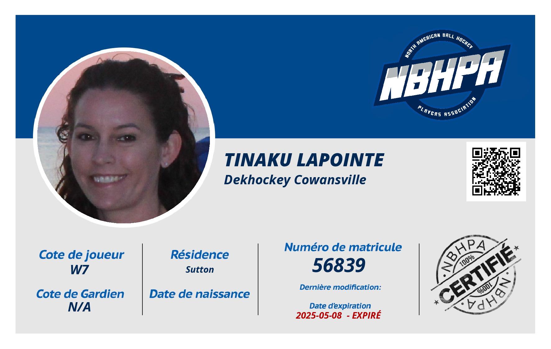 Tinaku Lapointe