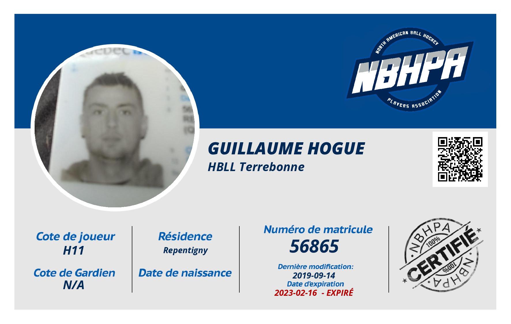 Guillaume Hogue