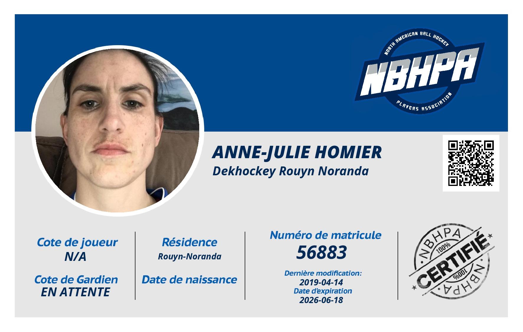 Anne-Julie Homier