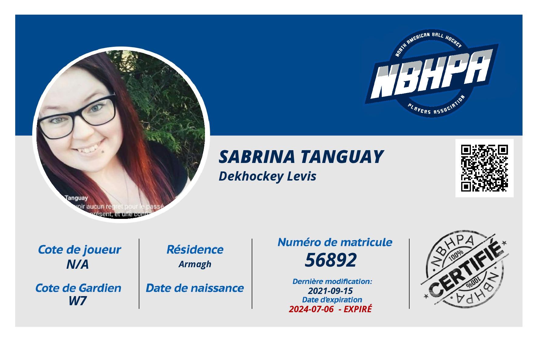 Sabrina Tanguay