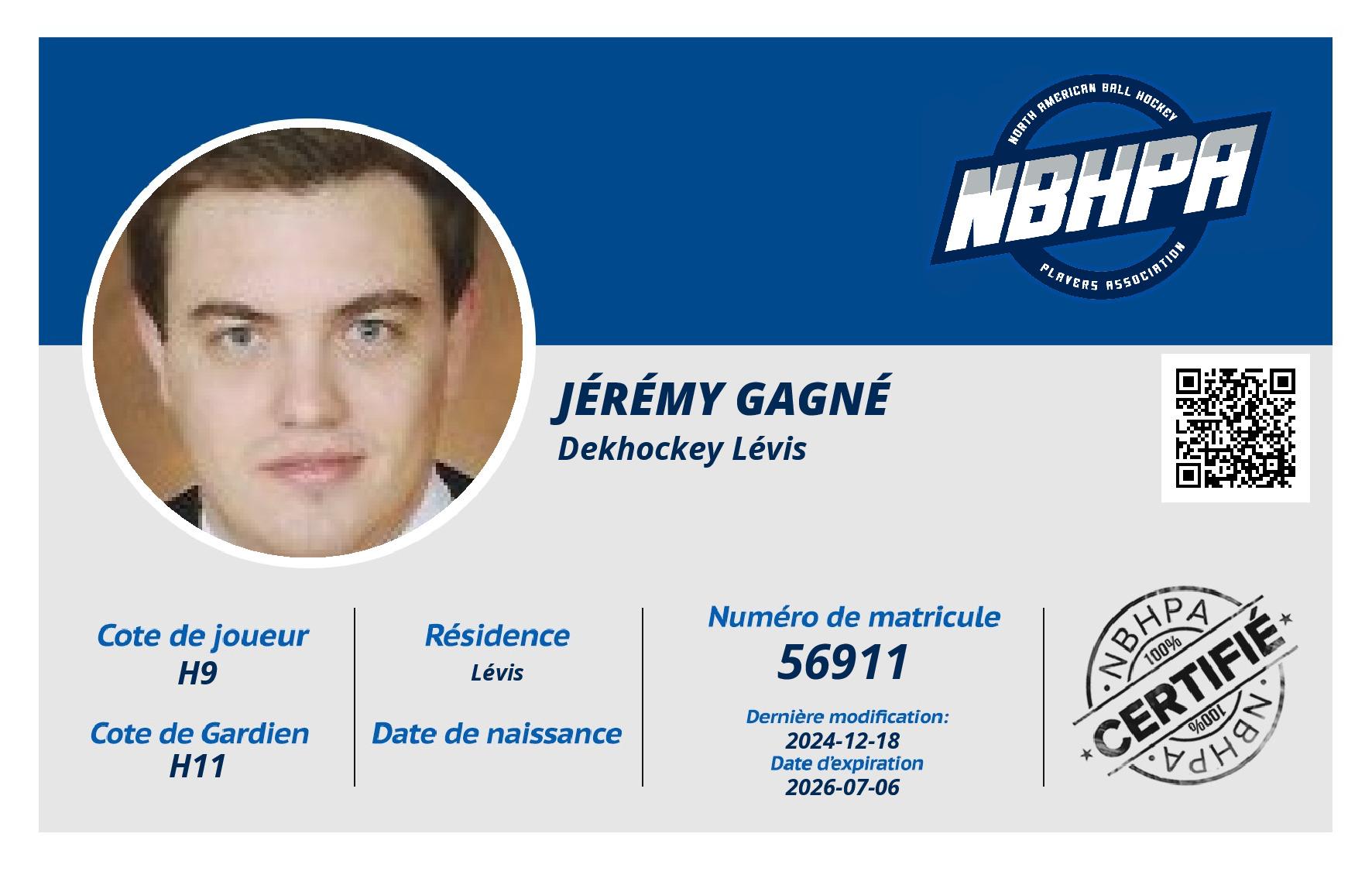 Jérémy Gagné