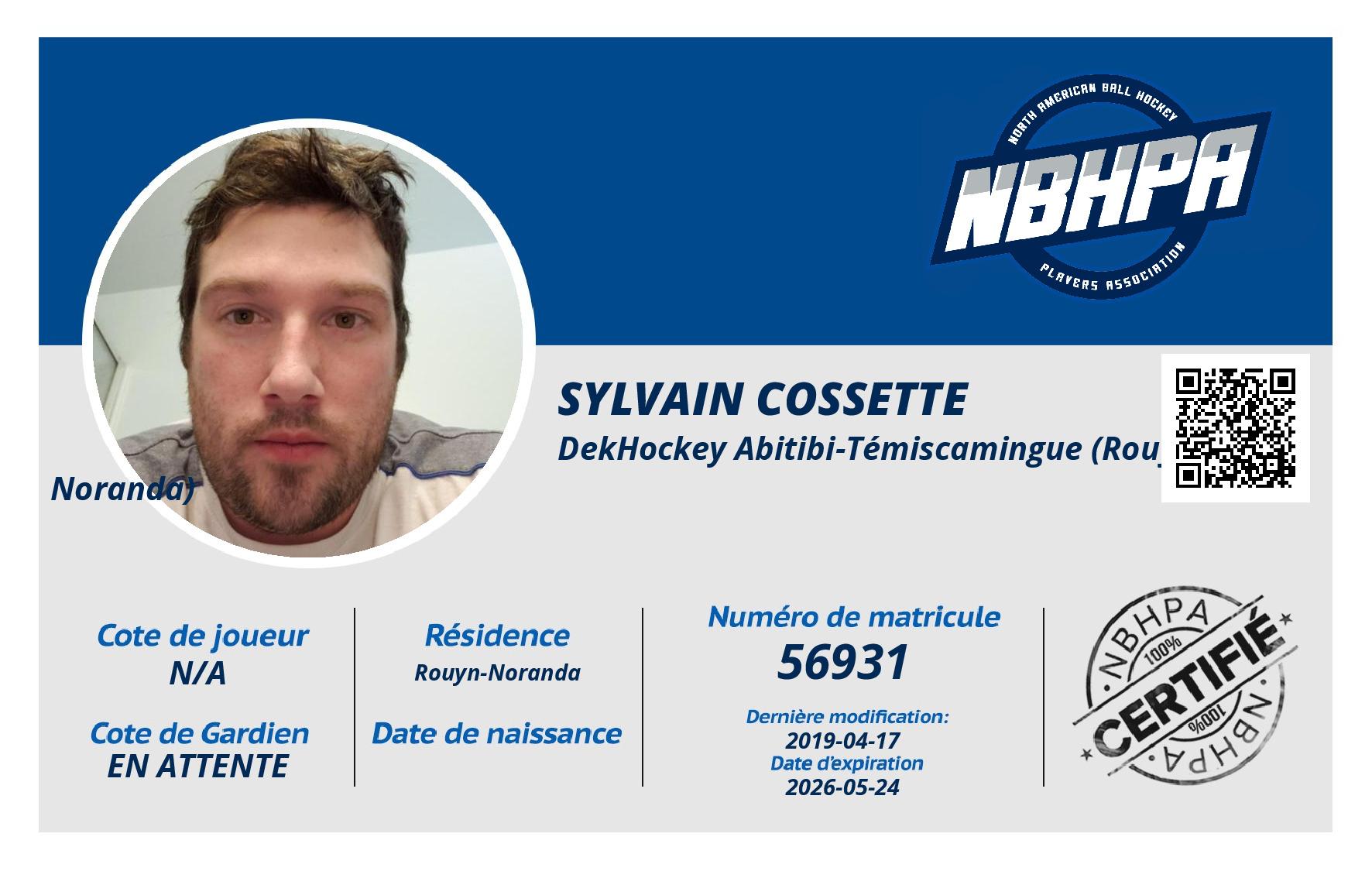 Sylvain Cossette
