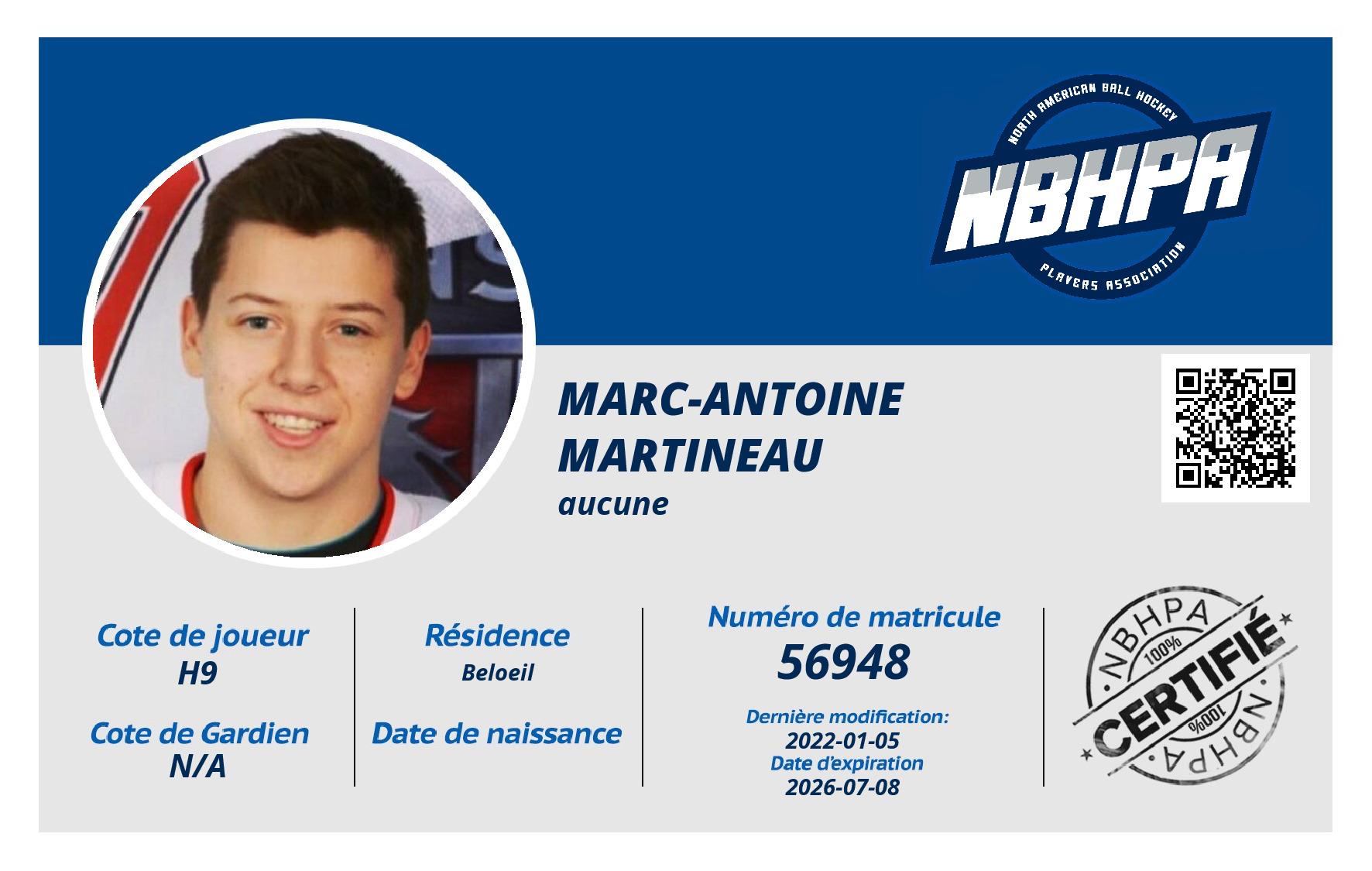 Marc-Antoine Martineau