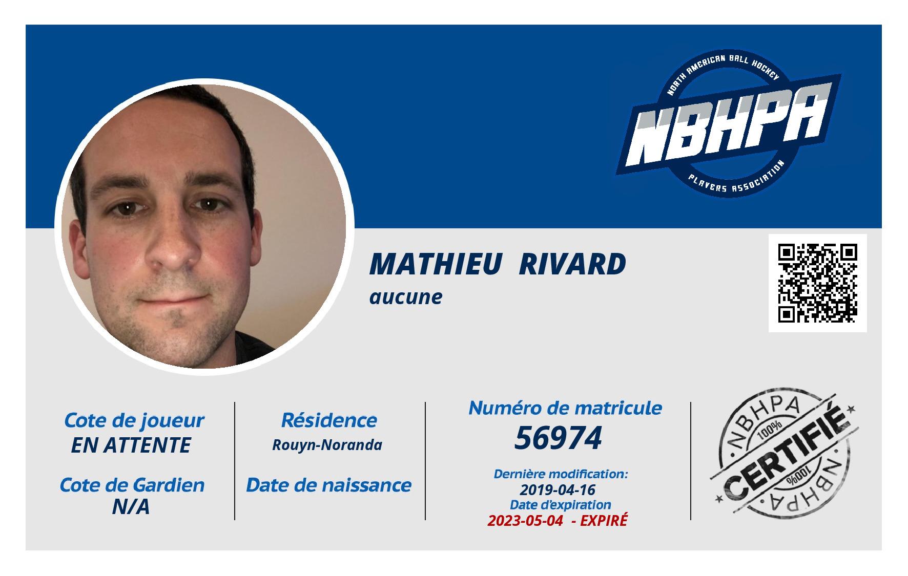 Mathieu  Rivard 
