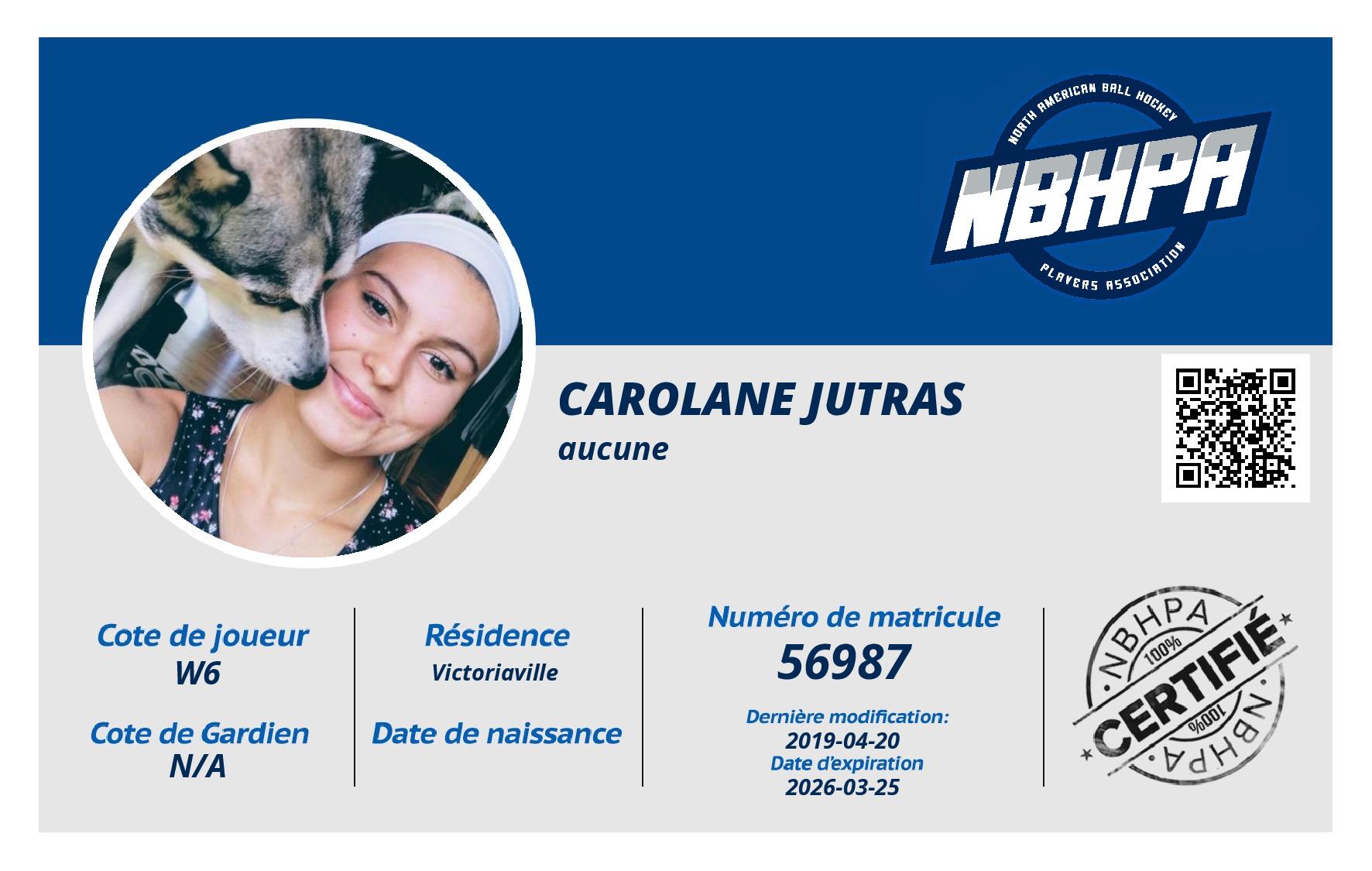 Carolane Jutras