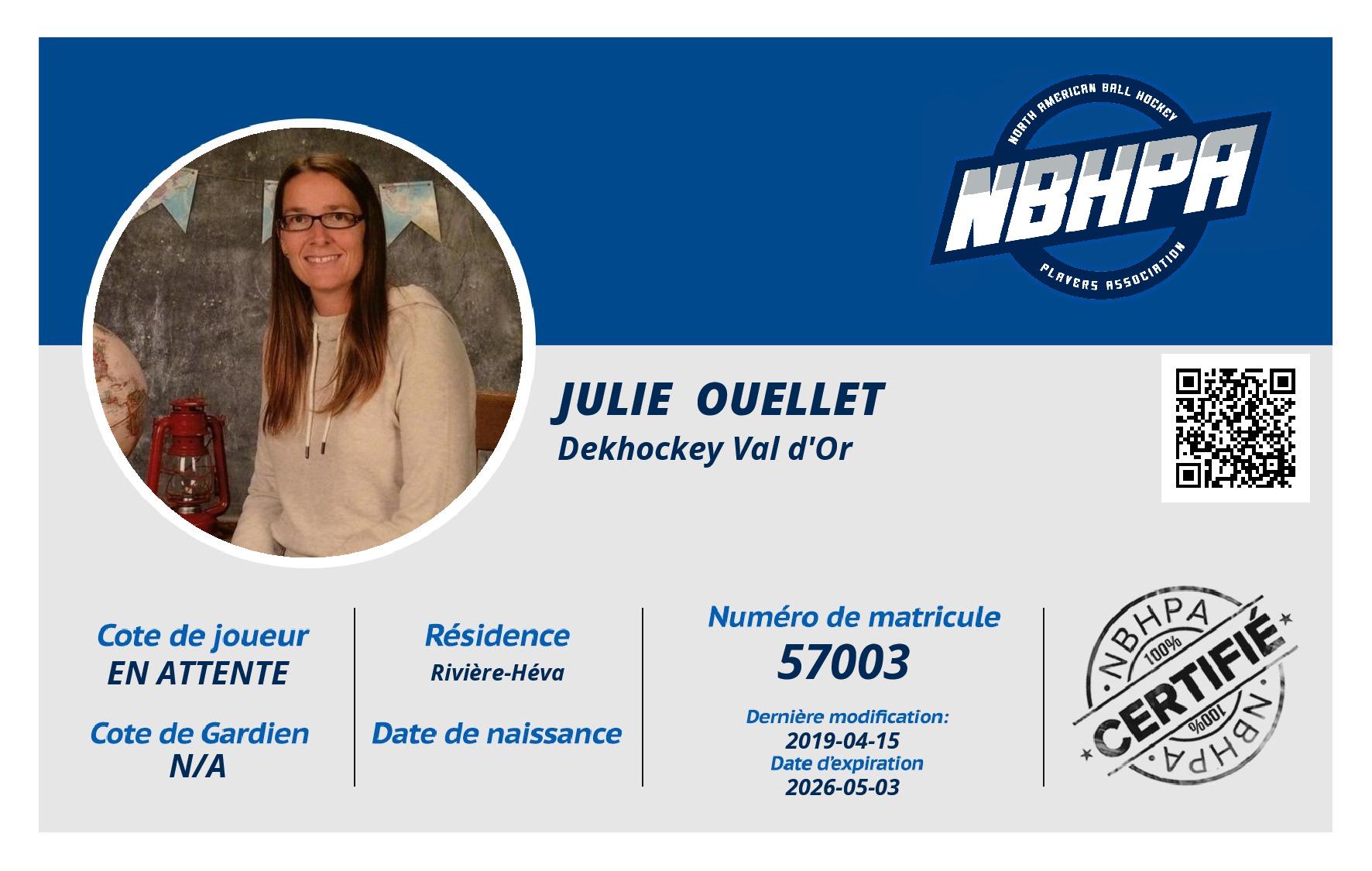 Julie  Ouellet 